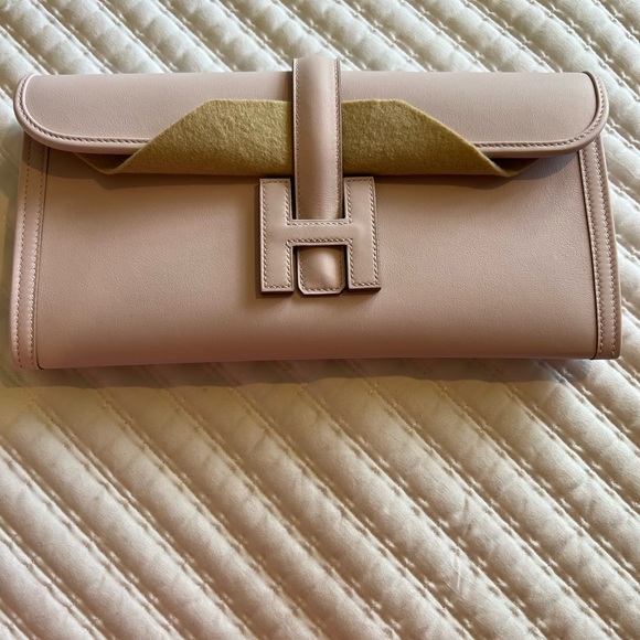 Hermes Jige Elan 29 Swift leather mauve pale - Picture 10 of 12